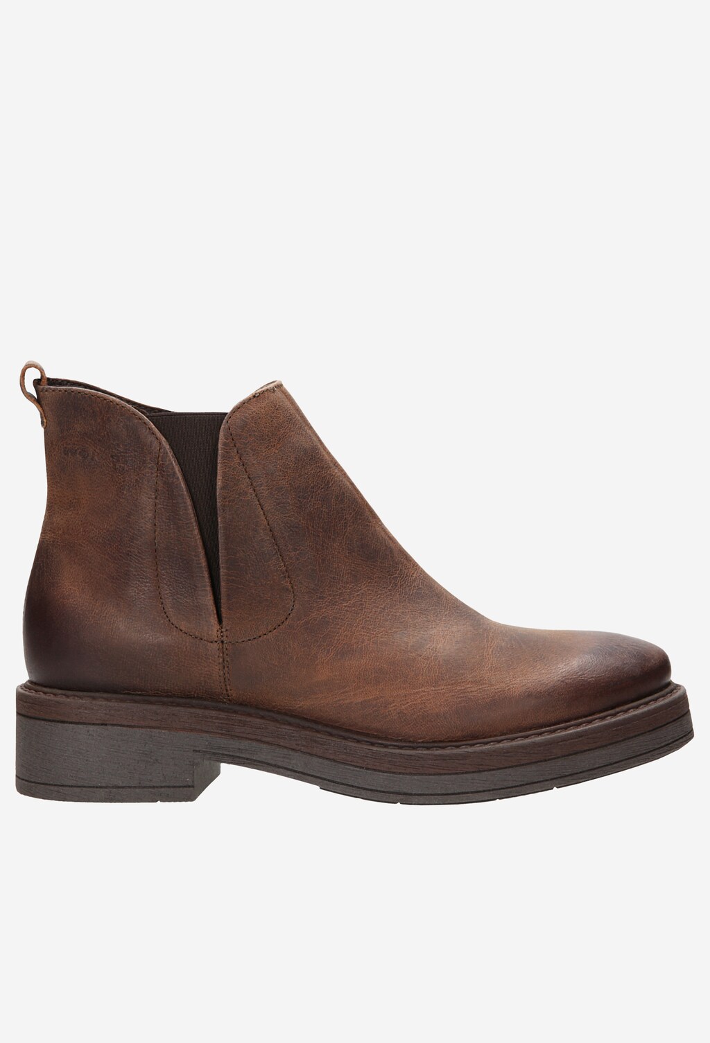 Brązowe botki damskie 6619-52 Widok 1