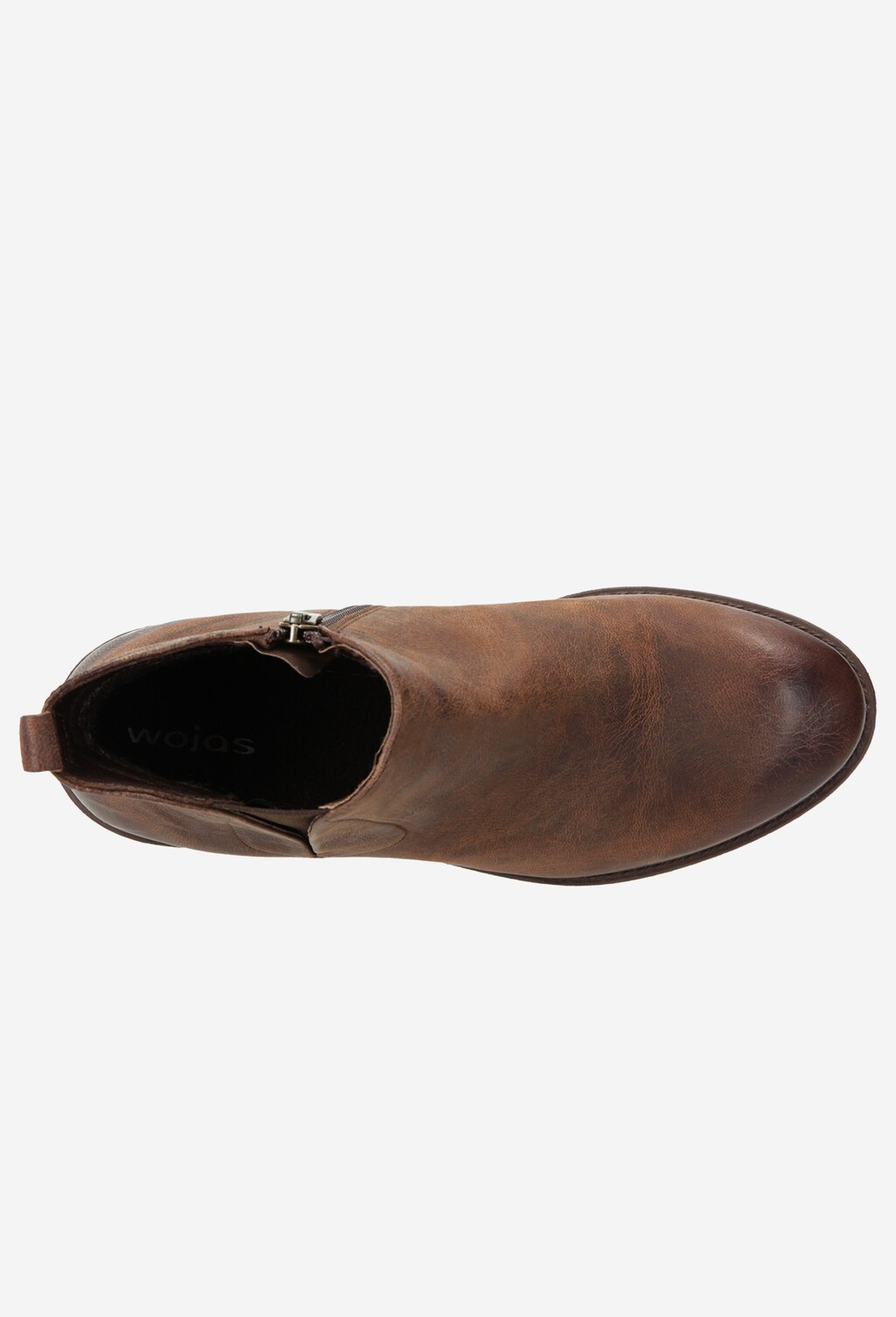 Brązowe botki damskie 6619-52 Widok 4