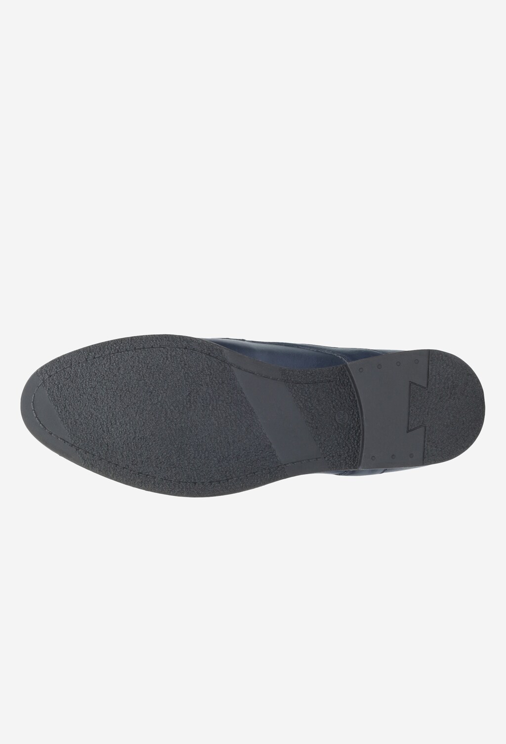 Granatowe półbuty męskie 9011-56 Widok 6