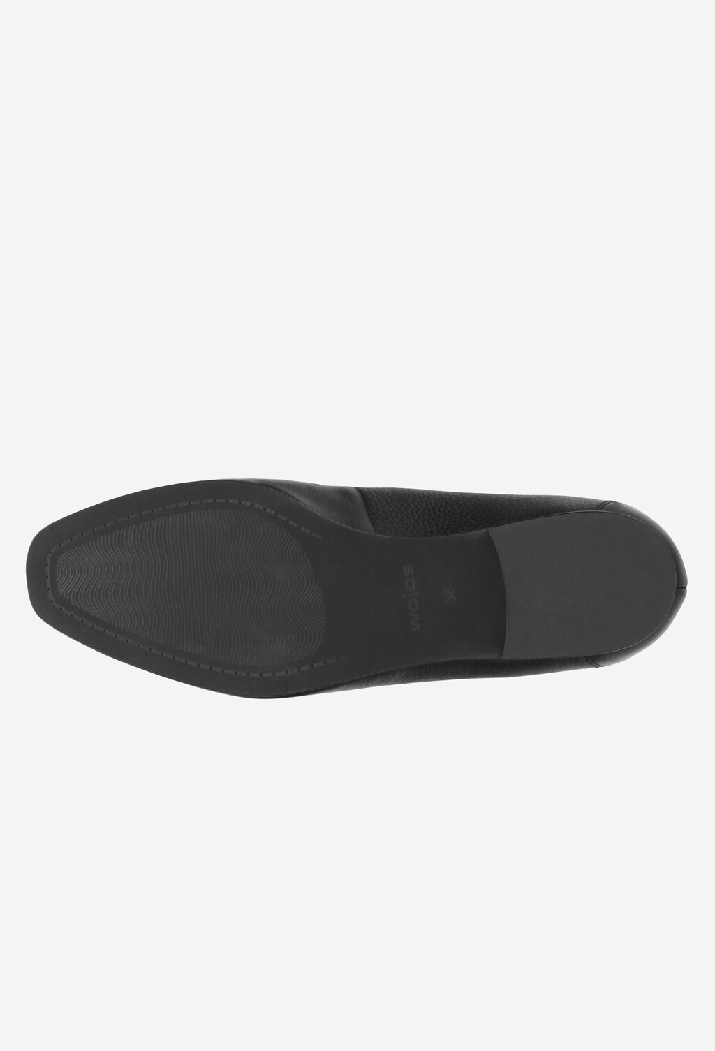 Czarne półbuty damskie 9416-51 Widok 5