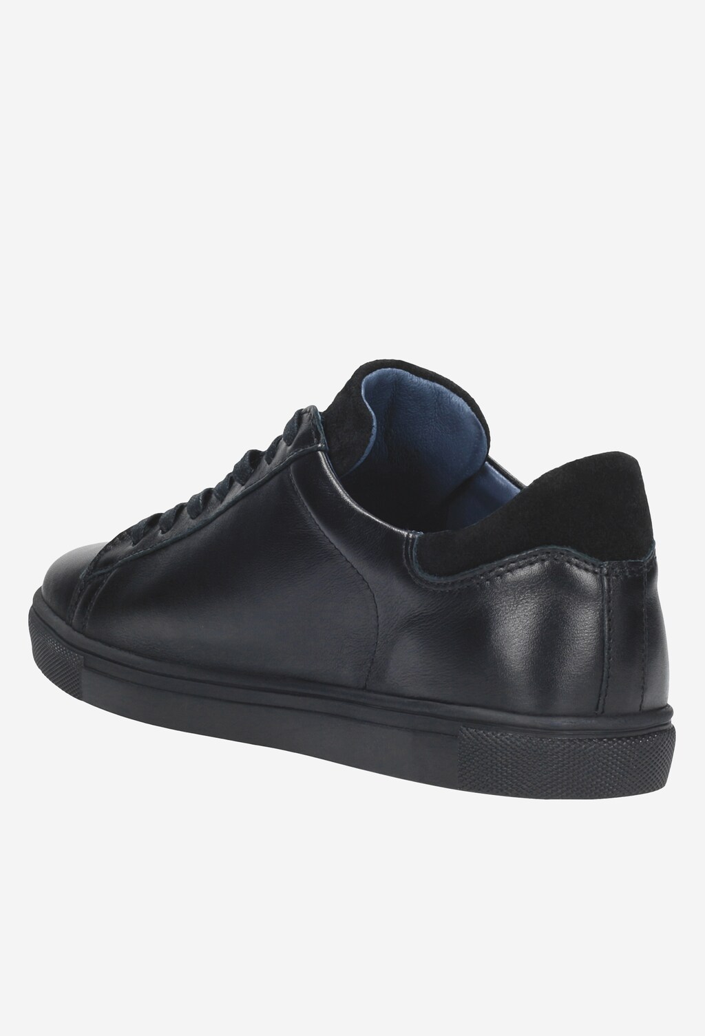 Čierne pánske botasky v minimalistickom prevedení 9060-71 Widok 4