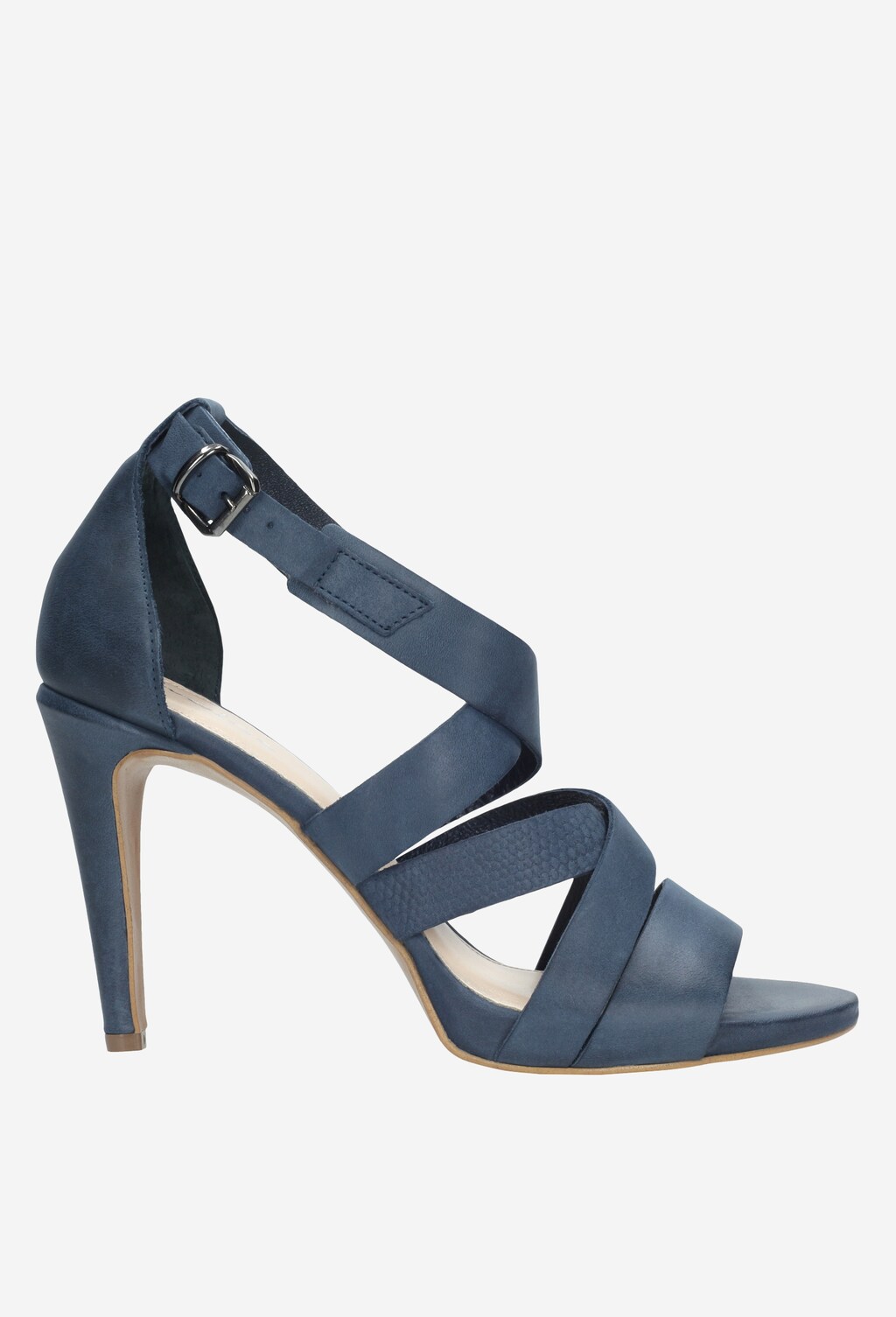 Granatowe sandały damskie 5804-56 Widok 1