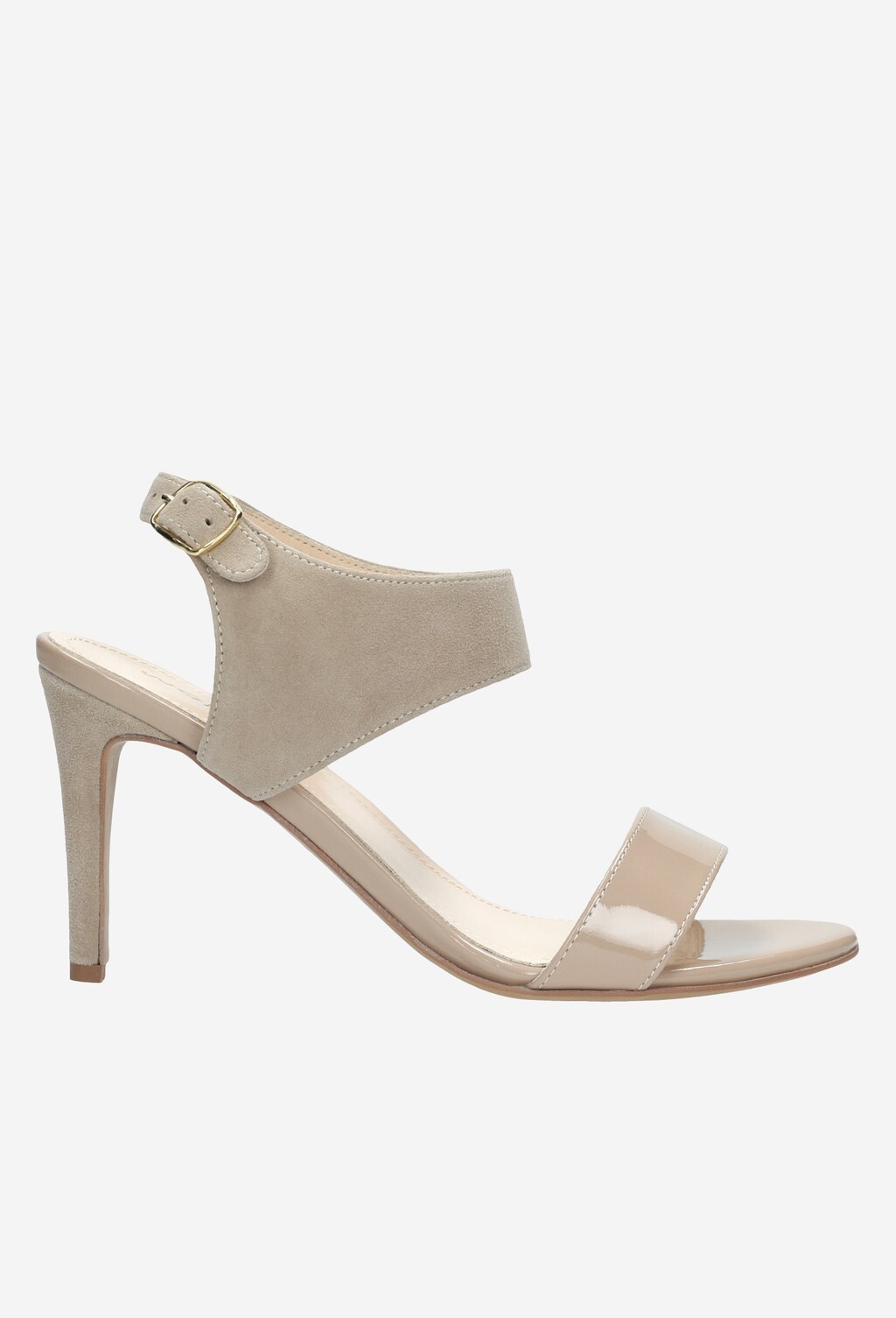 Beżowe sandały damskie 8780-74 Widok 1