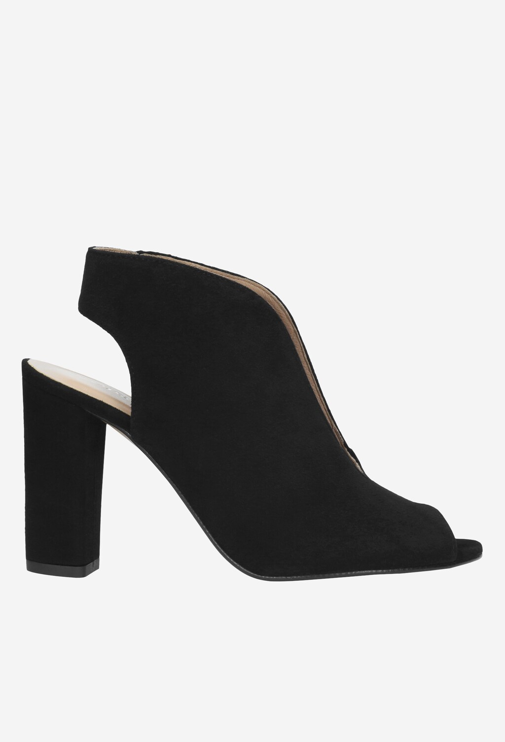 Czarne sandały damskie 9729-61 Widok 1