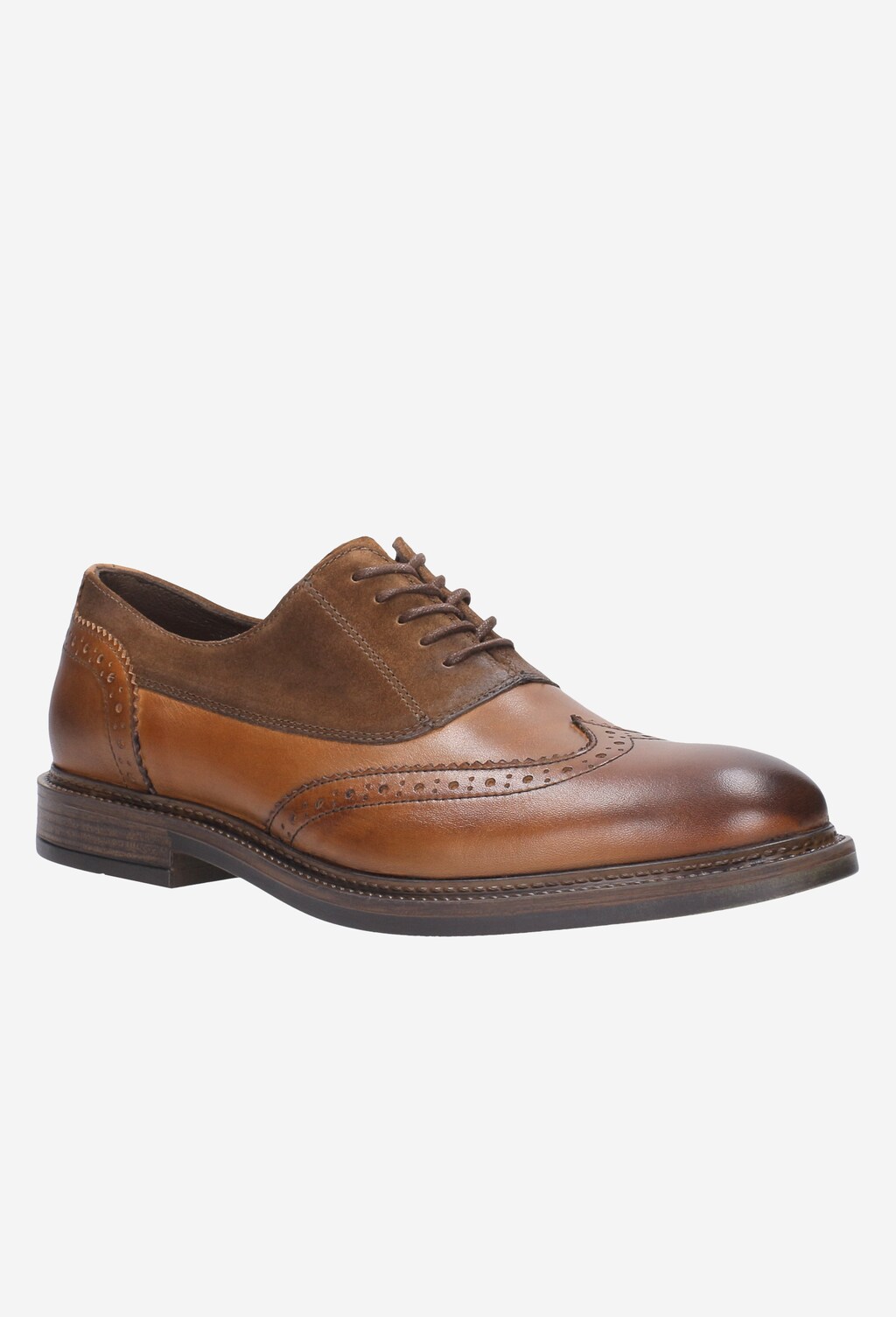 Brązowe półbuty męskie 8092-73 Widok 2