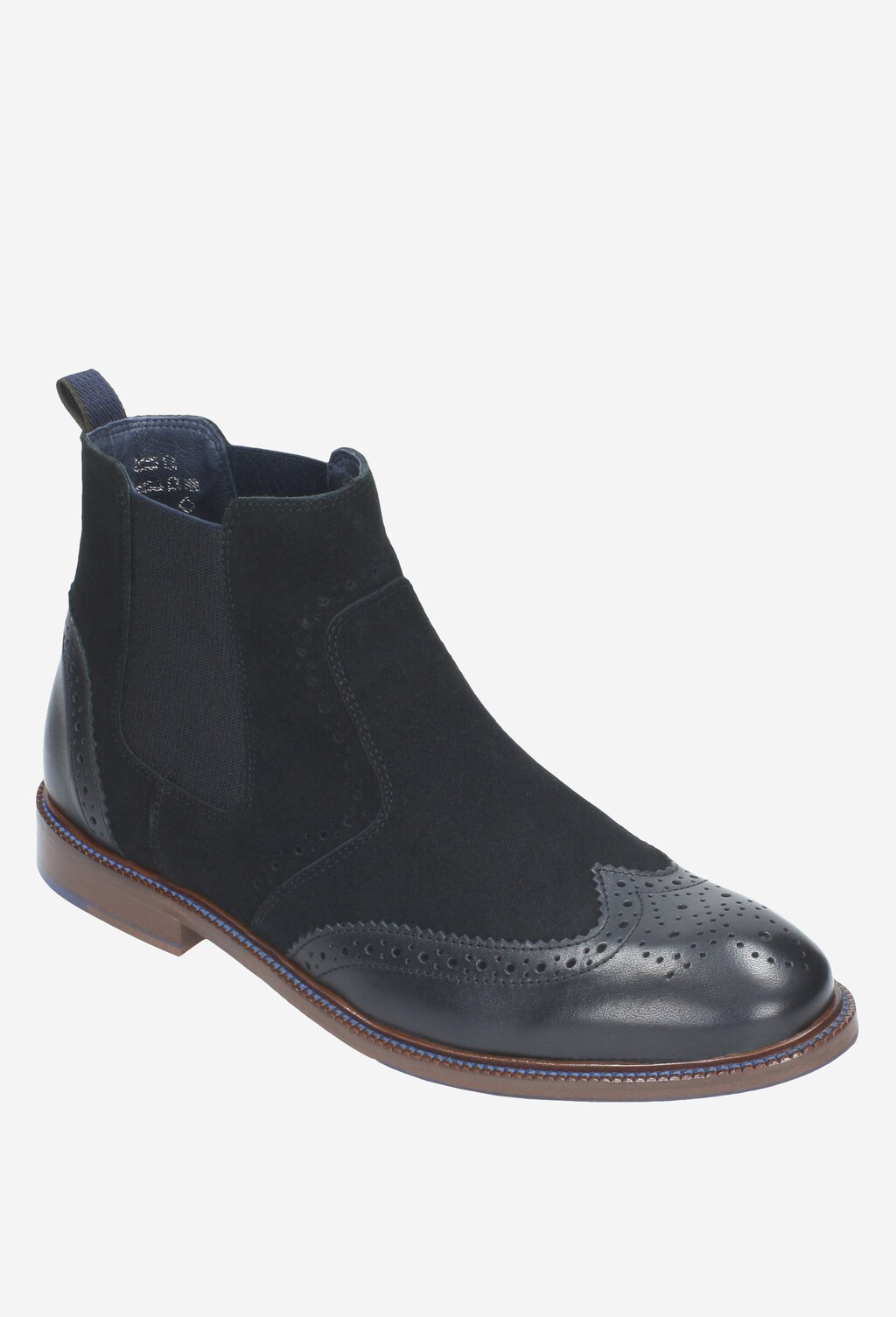 Czarne botki męskie 8156-71 Widok 2