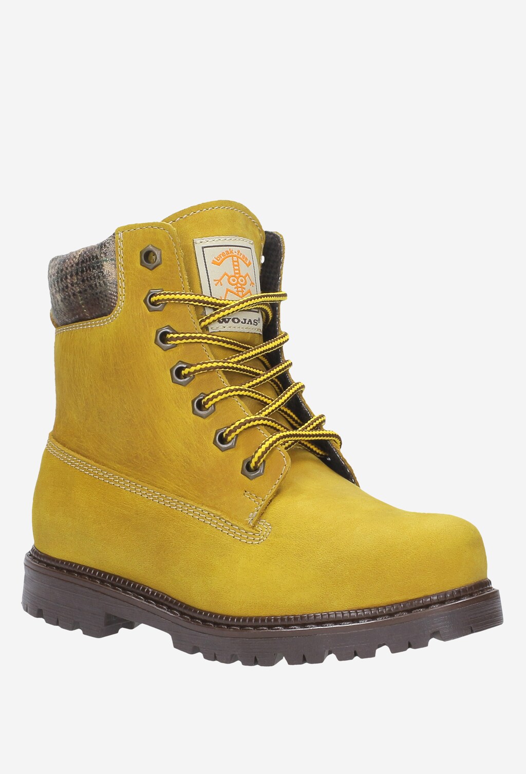 Żółte trzewiki dziecięce 8700-98 Widok 2