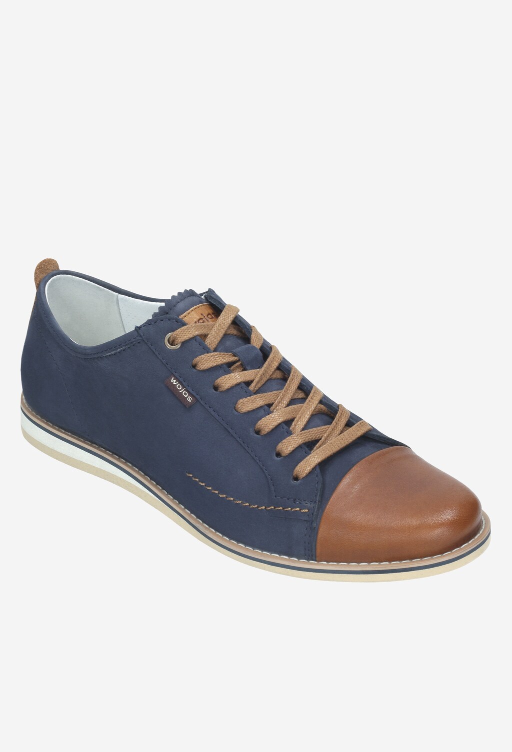 Granatowe półbuty męskie 9027-76 Widok 2