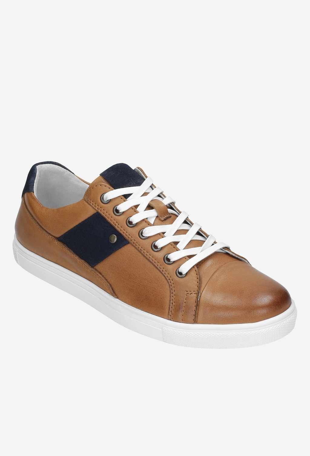 Brązowe półbuty męskie 9033-73 Widok 3