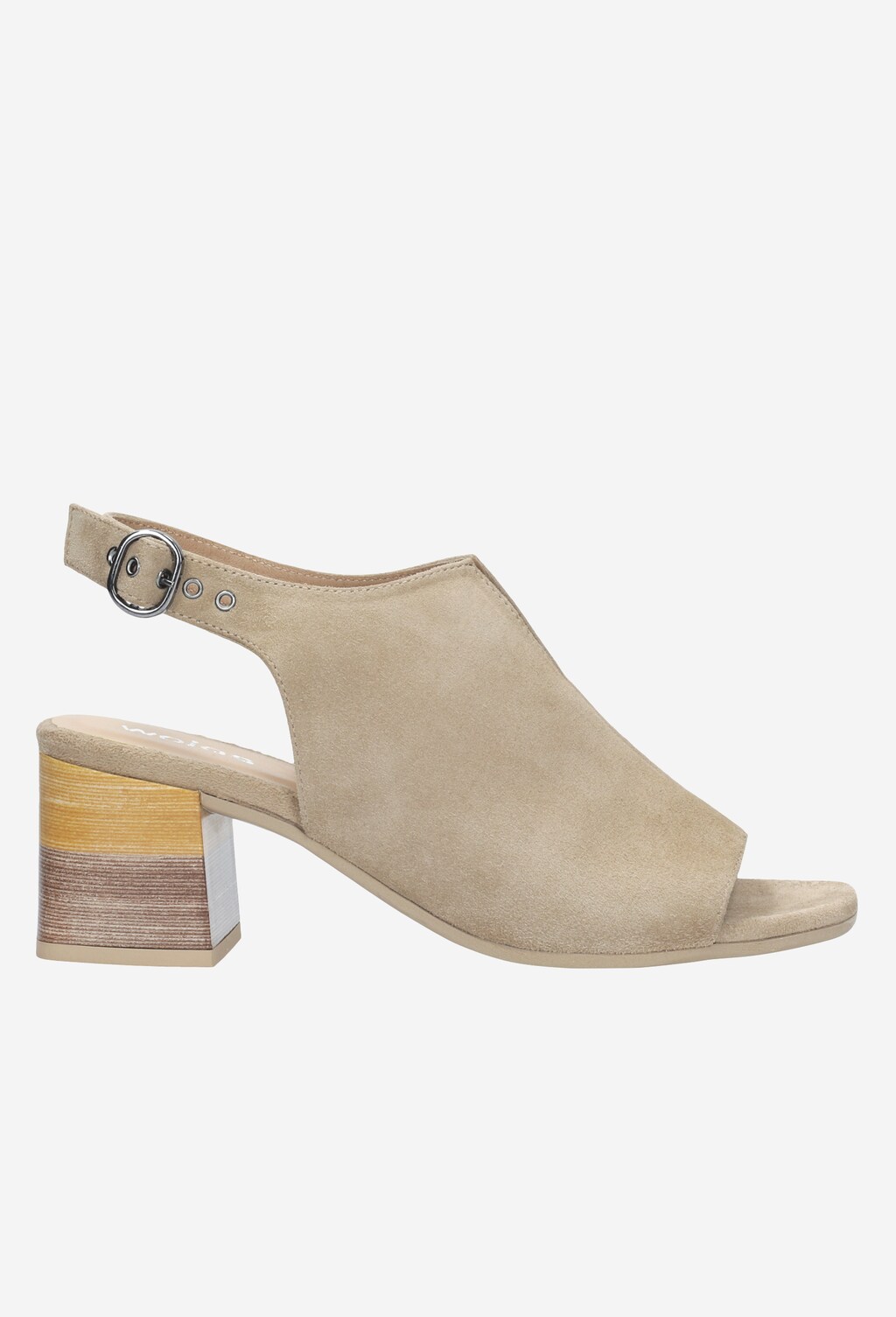 Beżowe sandały damskie 9745-64 Widok 1