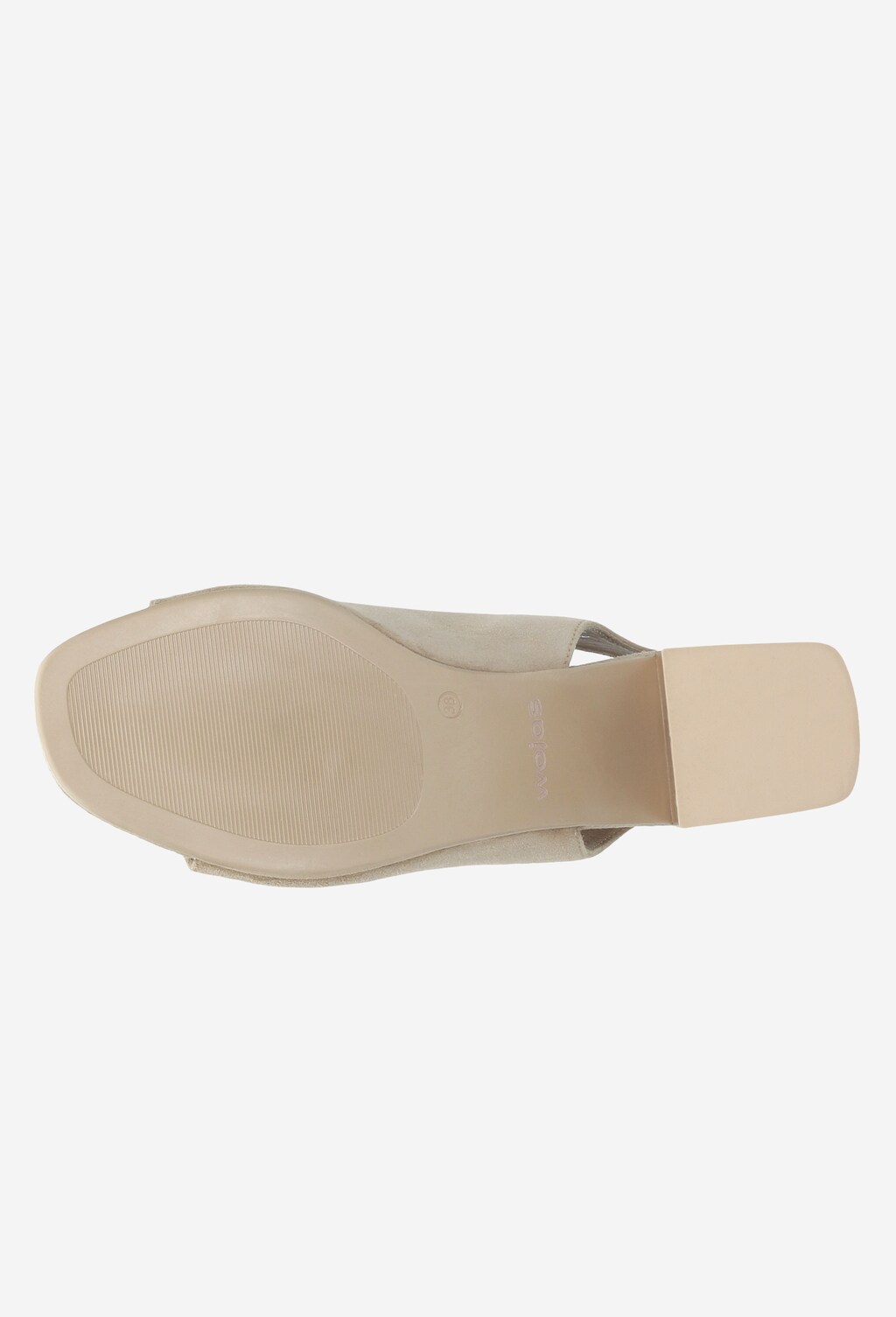 Beżowe sandały damskie 9745-64 Widok 5