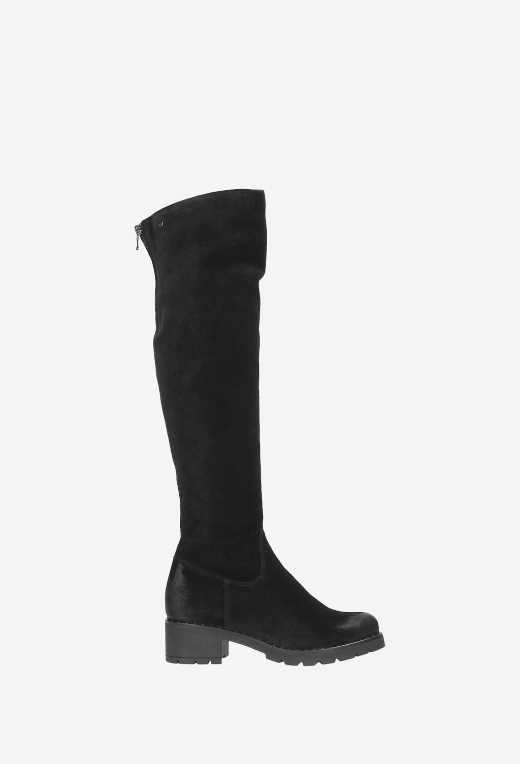 Czarne kozaki damskie 8737-61 Widok 2