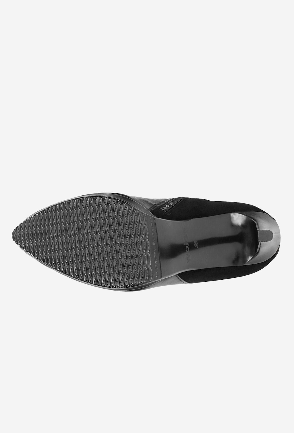 Czarne kozaki damskie 8728-71 Widok 6