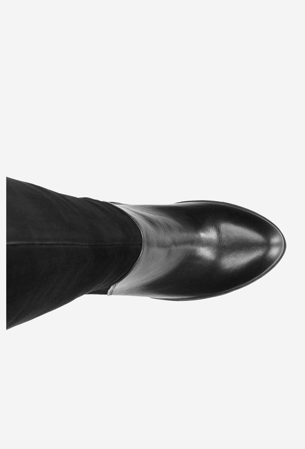 Czarne kozaki damskie 8727-71 Widok 5