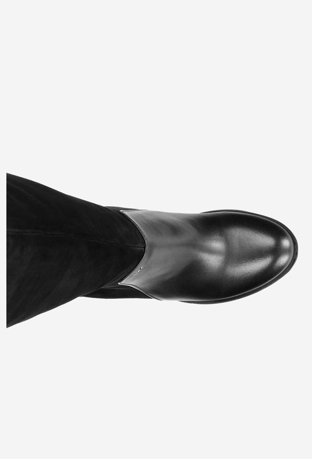 Czarne kozaki damskie 8724-51 Widok 5