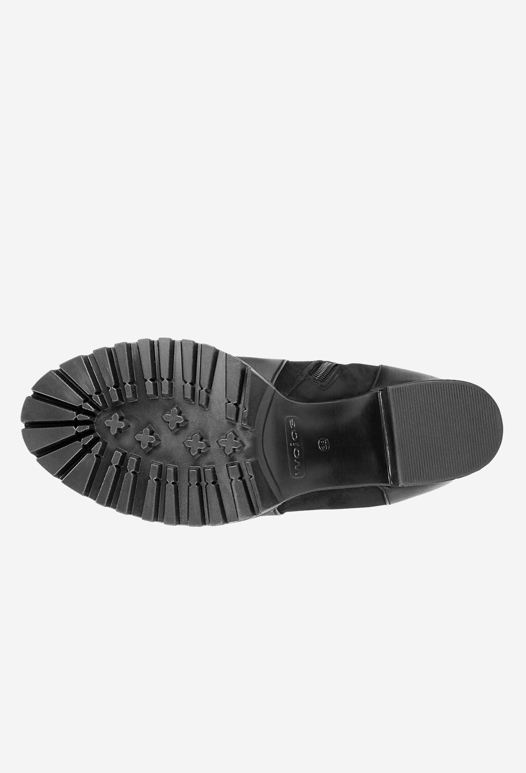 Czarne kozaki damskie 8724-51 Widok 6