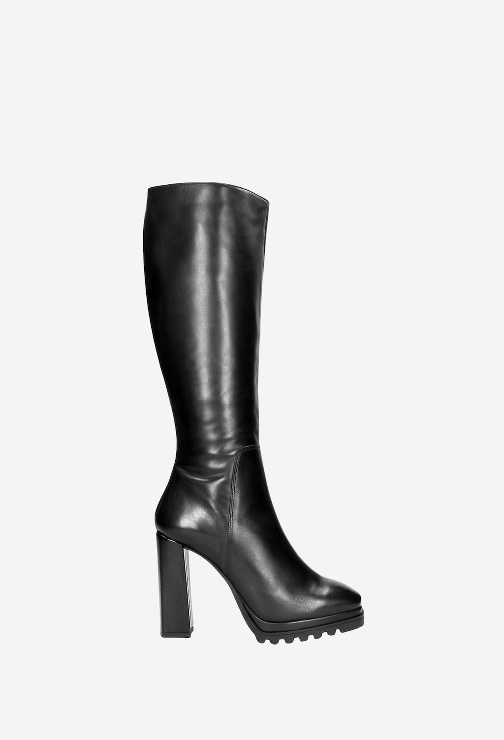 Czarne damskie kozaki 6721-51 Widok 1