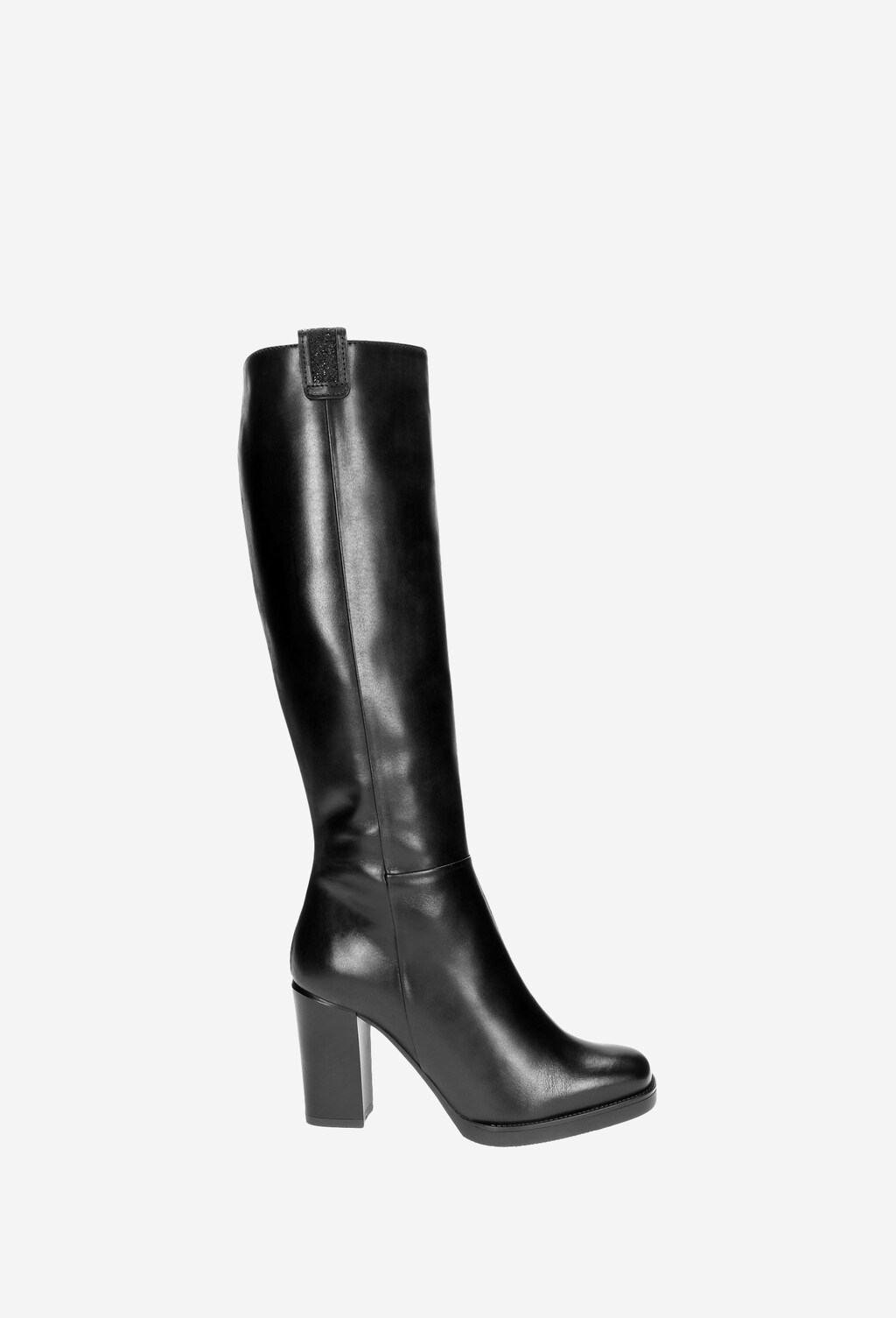 Czarne damskie kozaki 6716-51 Widok 1