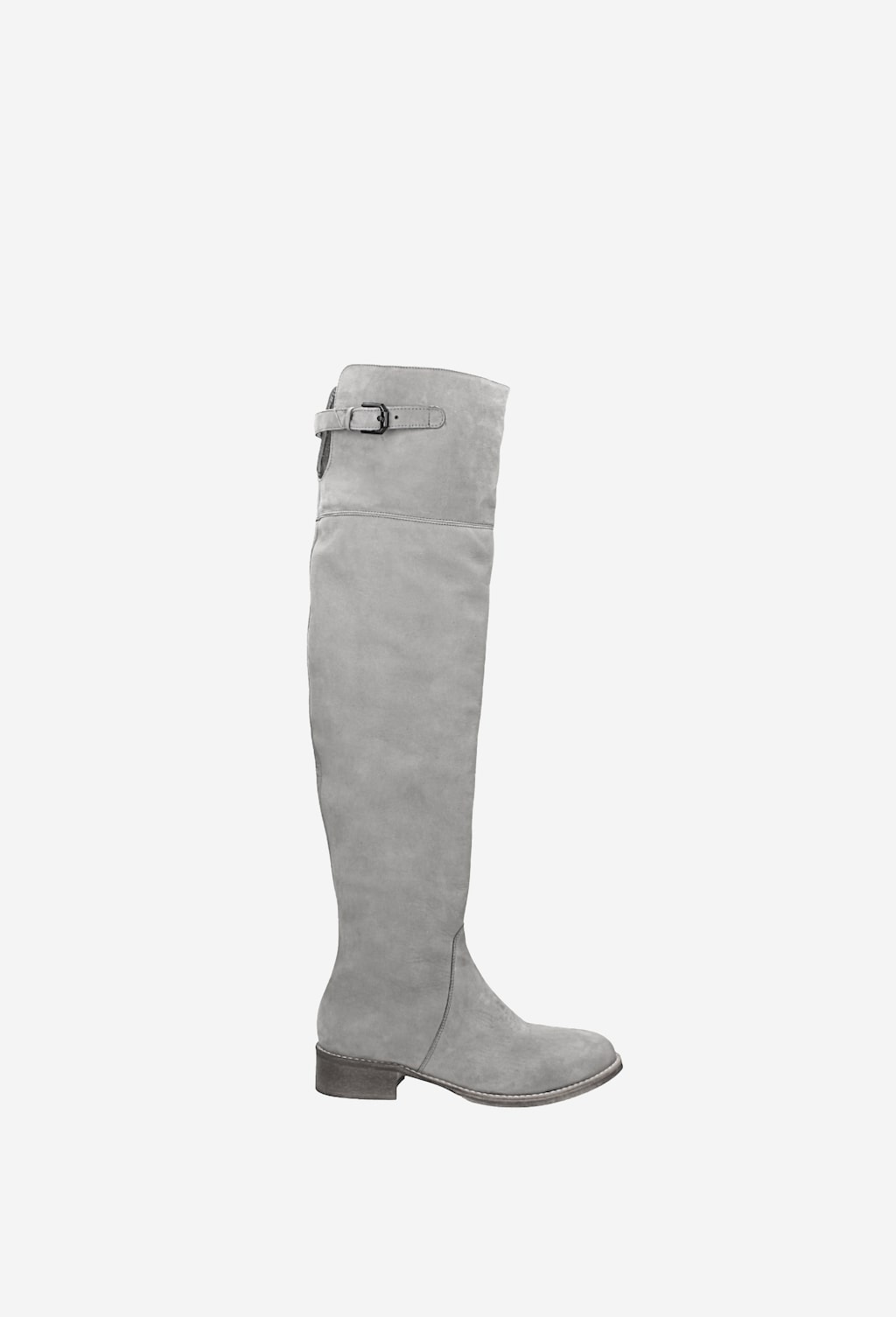 Popielate damskie kozaki 5704-20 Widok 1