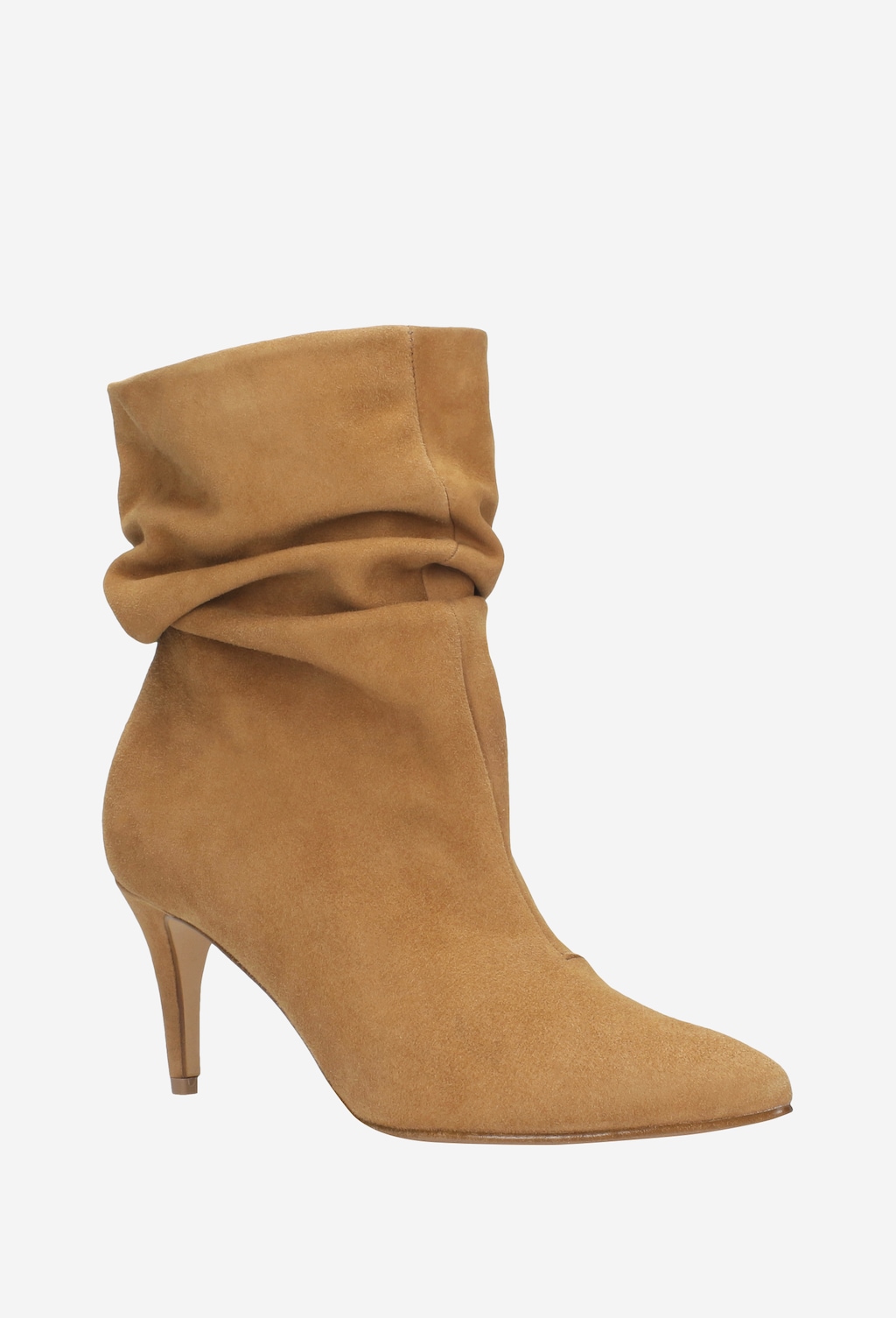 Brązowe botki damskie 9513-63 Widok 3