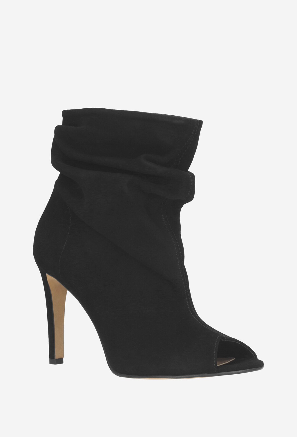 Czarne damskie botki 9520-61 Widok 3