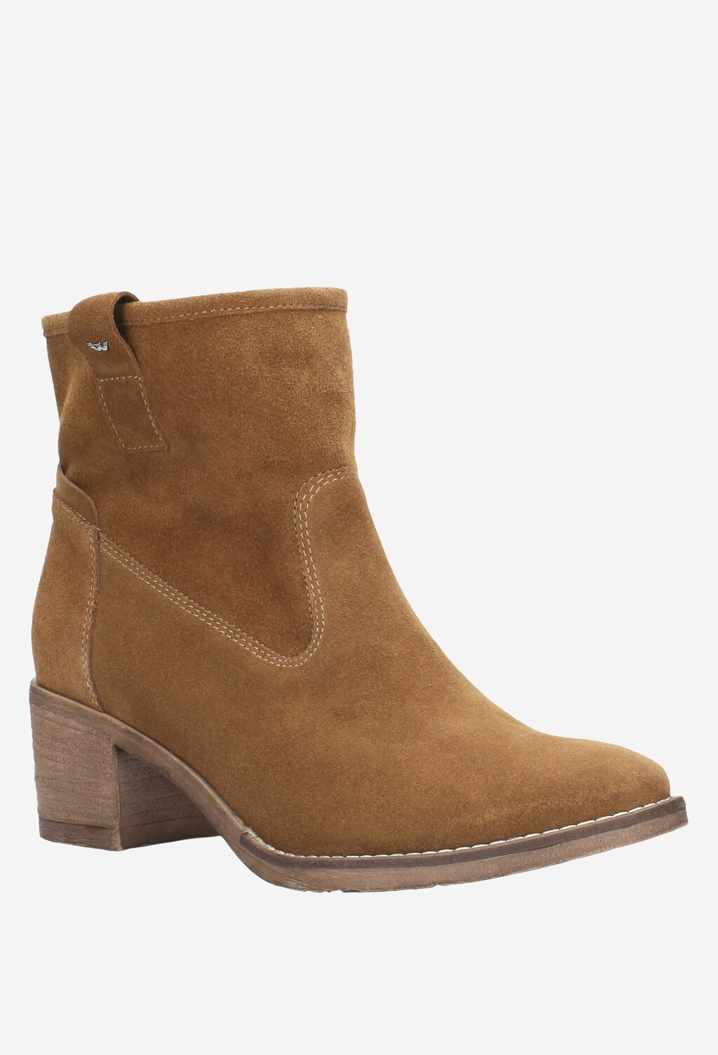 Brązowe botki damskie 9523-63 Widok 3