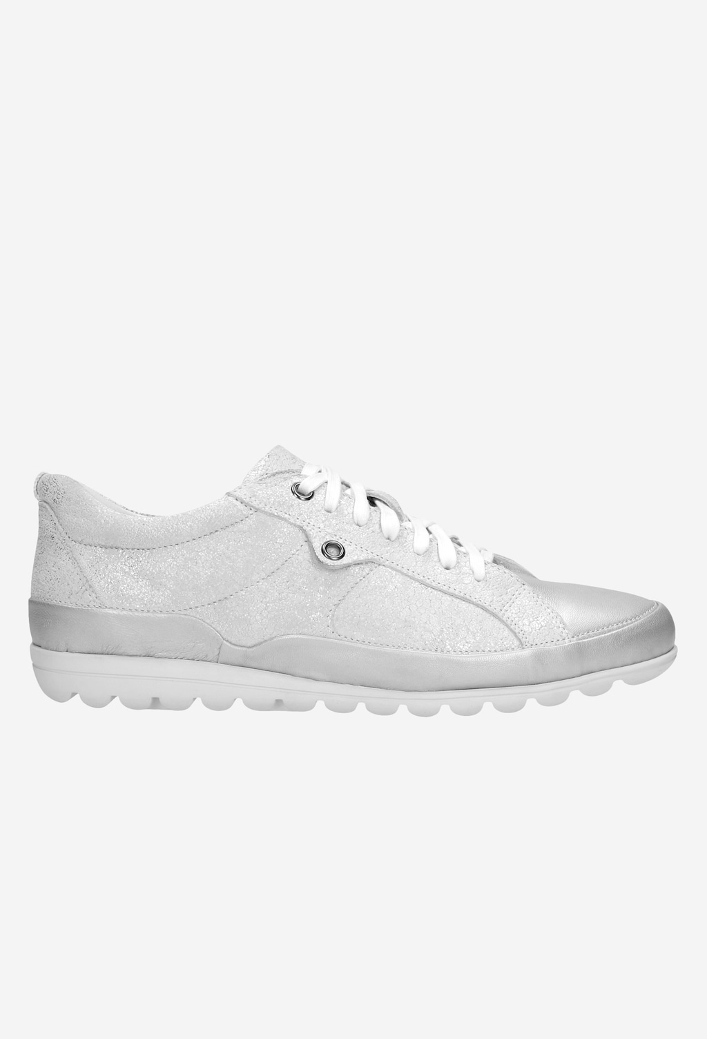 Srebrne półbuty damskie 8521-79 Widok 1