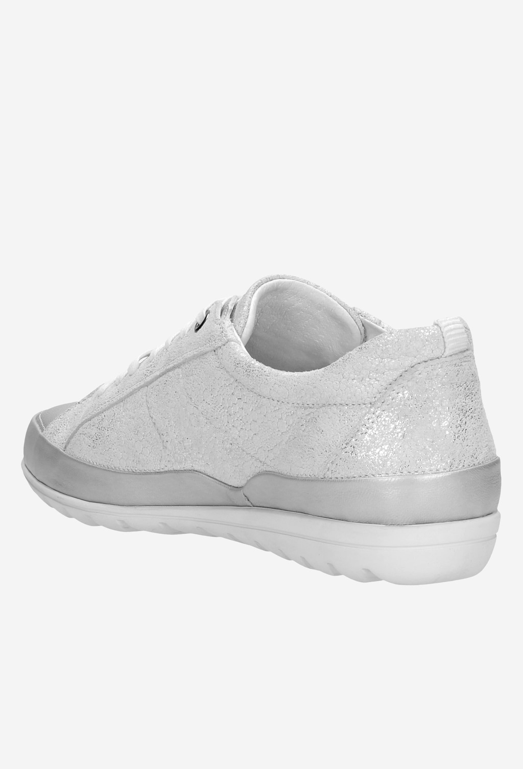 Srebrne półbuty damskie 8521-79 Widok 3