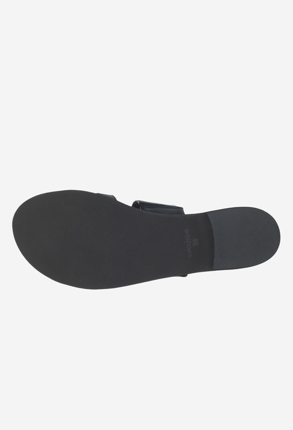 Čierne dámske šľapky 9716-51 Widok 6