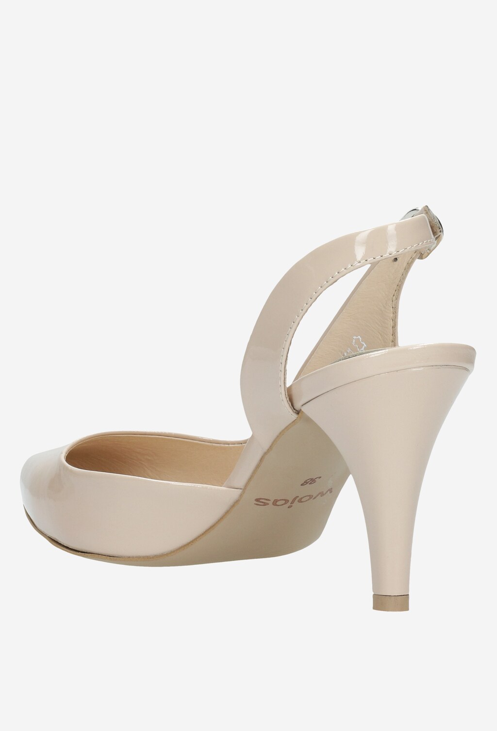 Beżowe czółenka 35032-34 Widok 4