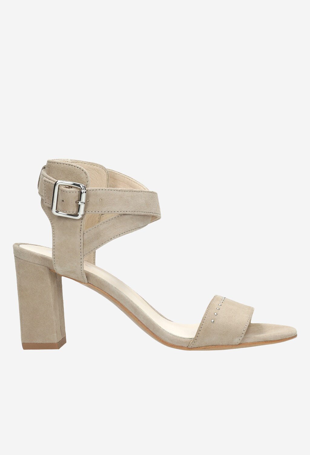 Beżowe sandały damskie 9742-64 Widok 1