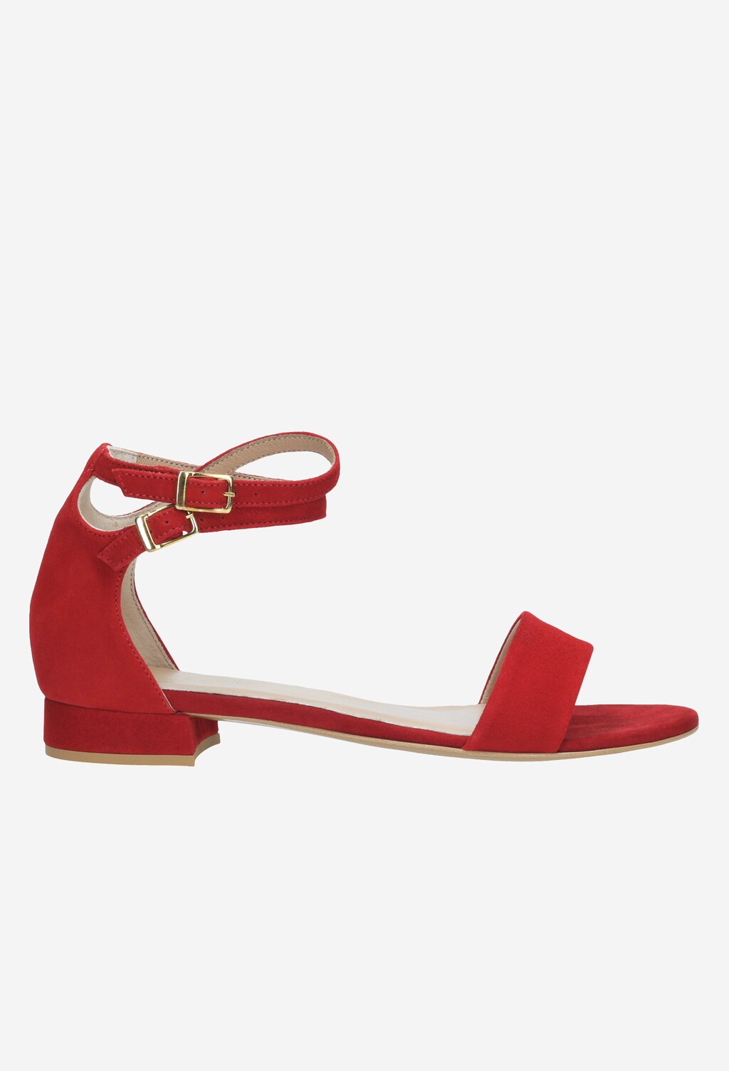 Czerwone sandały damskie 9724-65 Widok 1