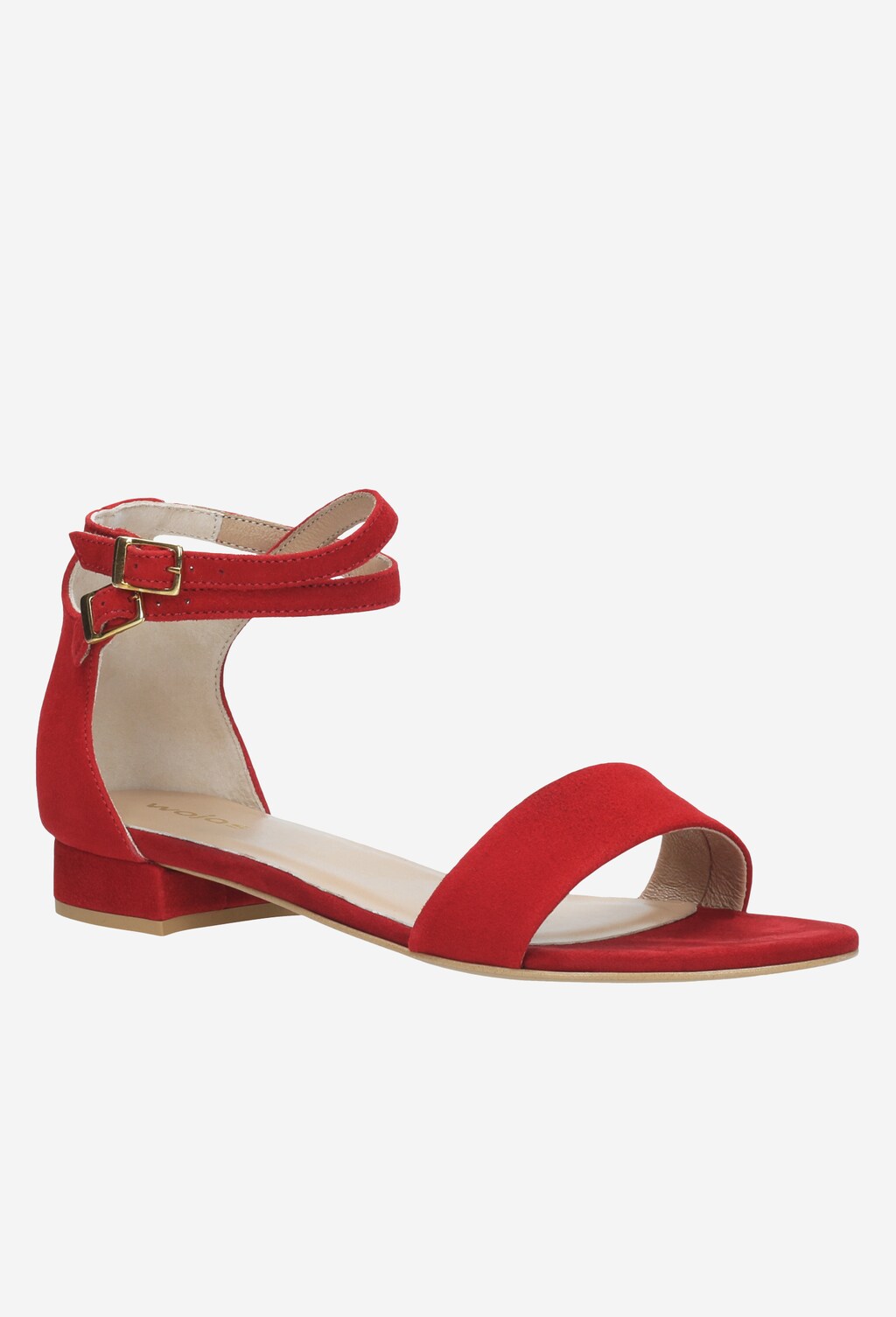 Czerwone sandały damskie 9724-65 Widok 2
