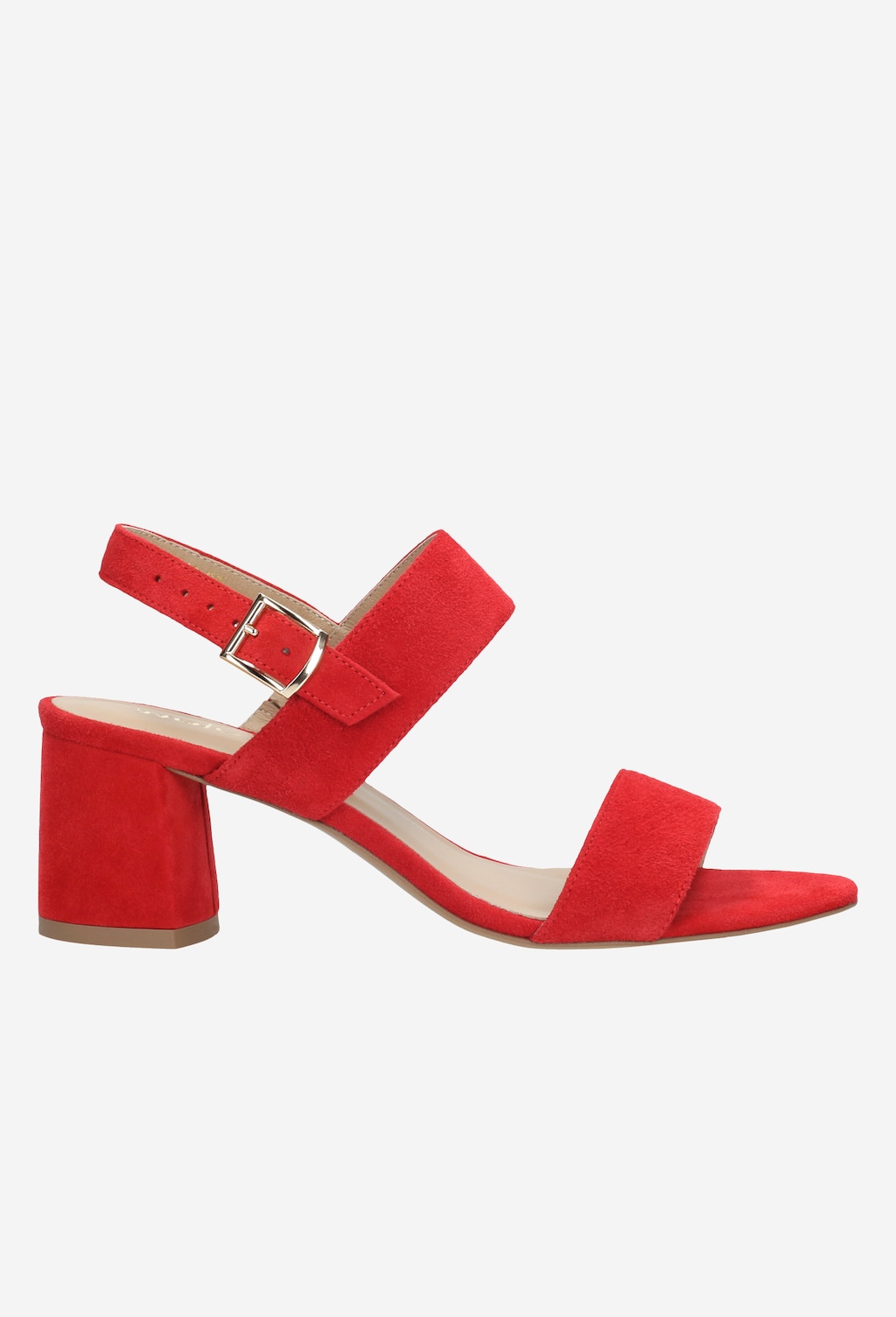 Czerwone sandały damskie 9749-65 Widok 1