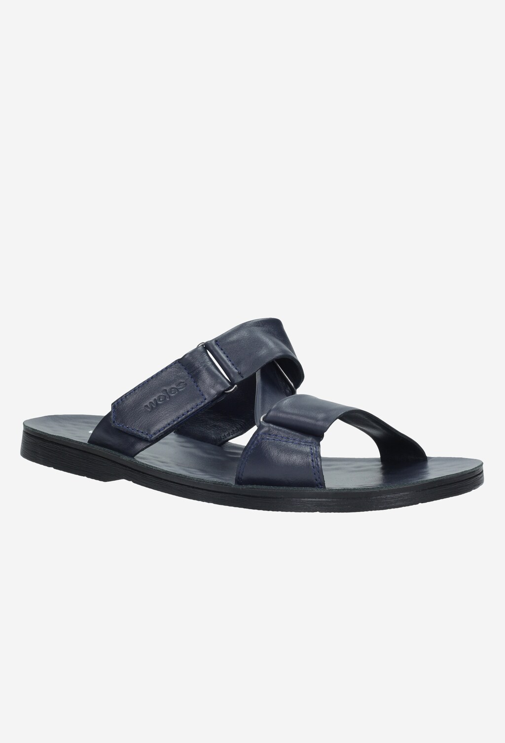 Granatowe klapki męskie 9252-56 Widok 2