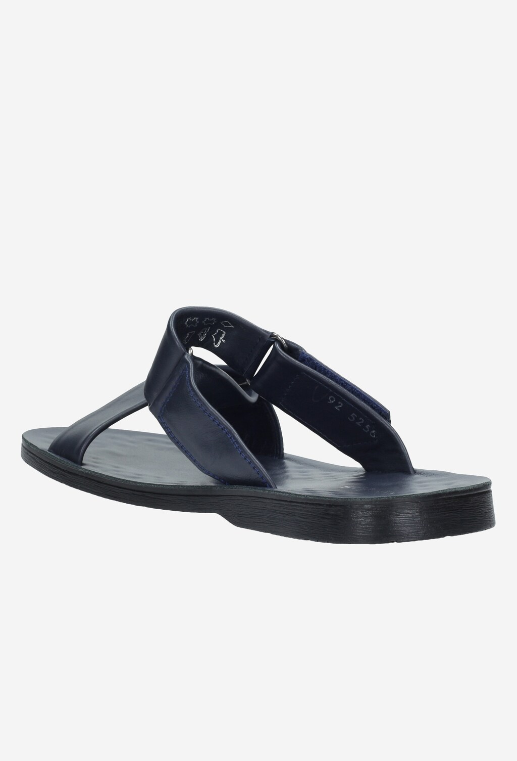 Granatowe klapki męskie 9252-56 Widok 3