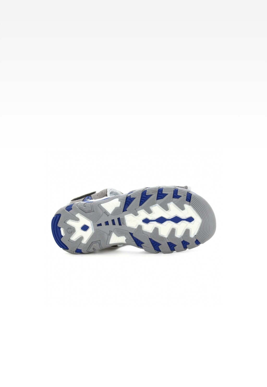 Sandały BARTEK T-19185/1PA, dla chłopców, niebiesko-szary Widok 7