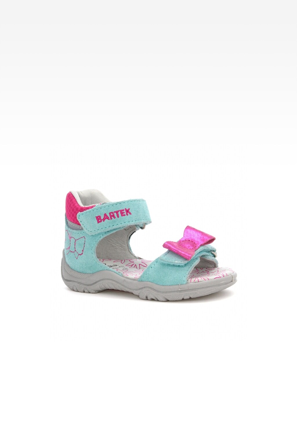 Sandały BARTEK T-31562/698, dla dziewcząt, turkusowy Widok 1