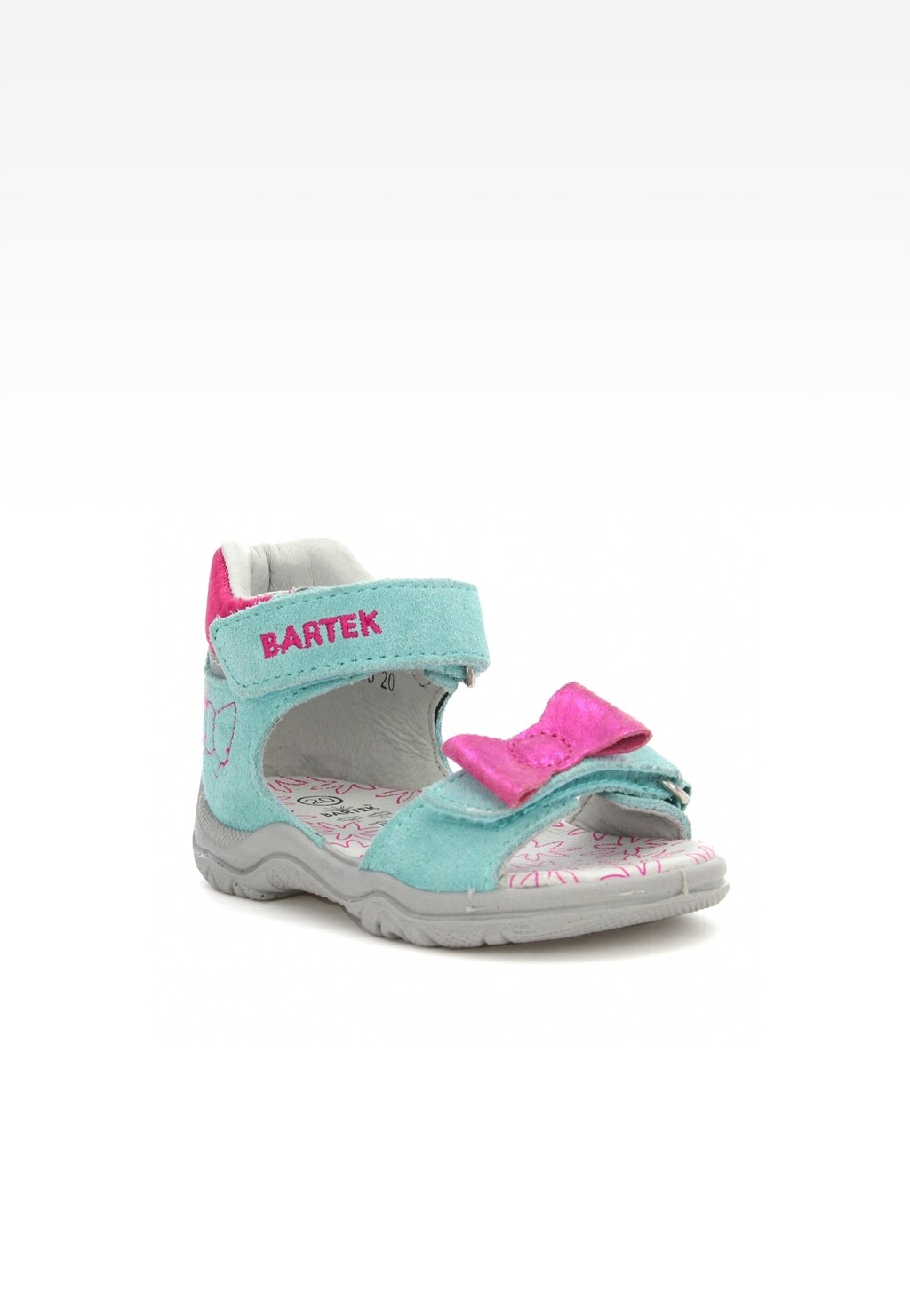 Sandały BARTEK T-31562/698, dla dziewcząt, turkusowy Widok 2