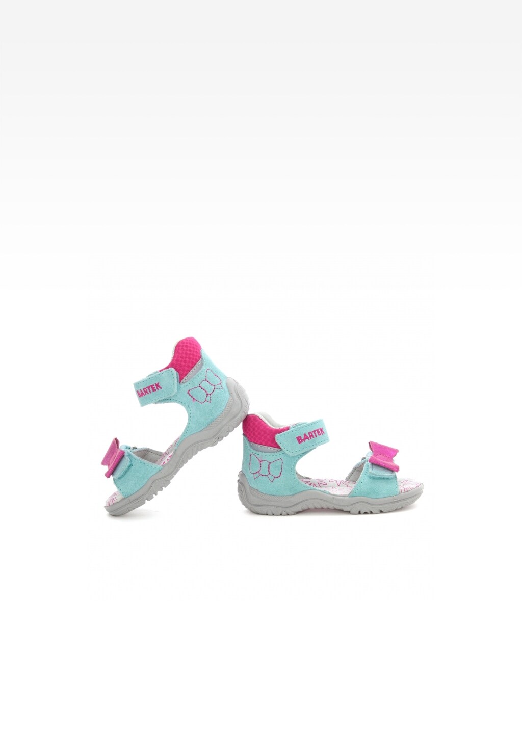 Sandały BARTEK T-31562/698, dla dziewcząt, turkusowy Widok 6