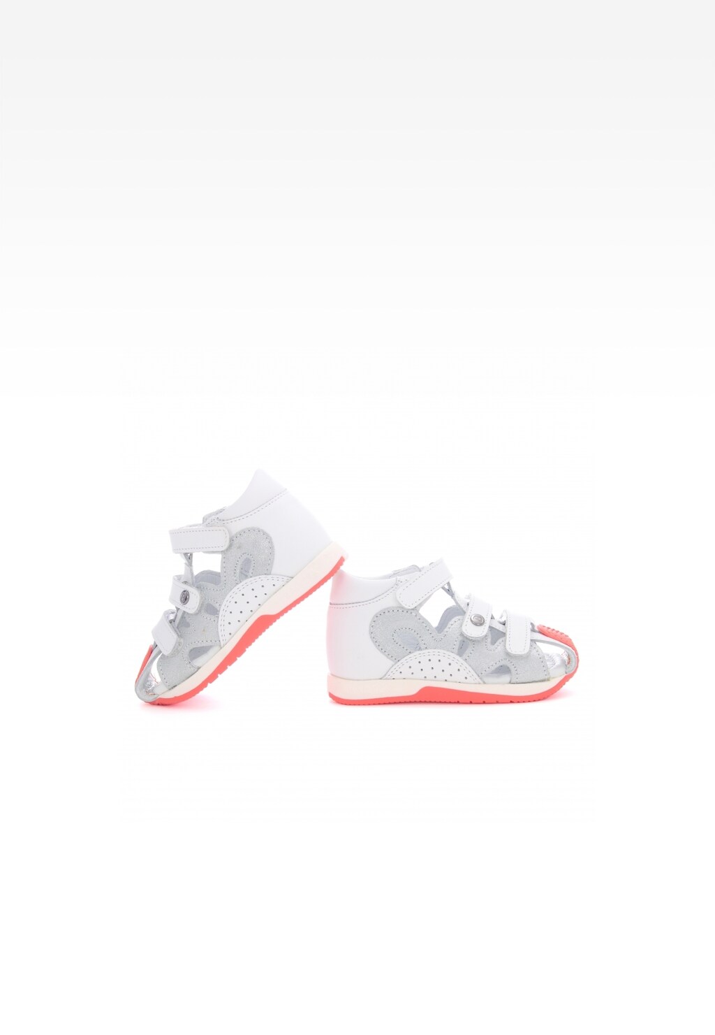 Sandały BARTEK W-81021-3/NAY, dla dziewcząt, biały Widok 6