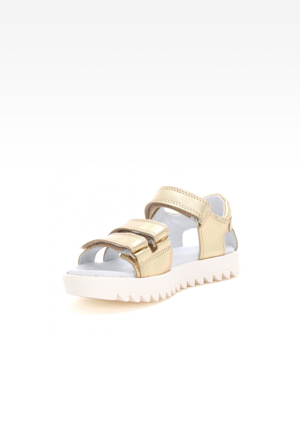 Sandały BARTEK W-39178/1PX, dla dziewcząt, złoty Widok 3