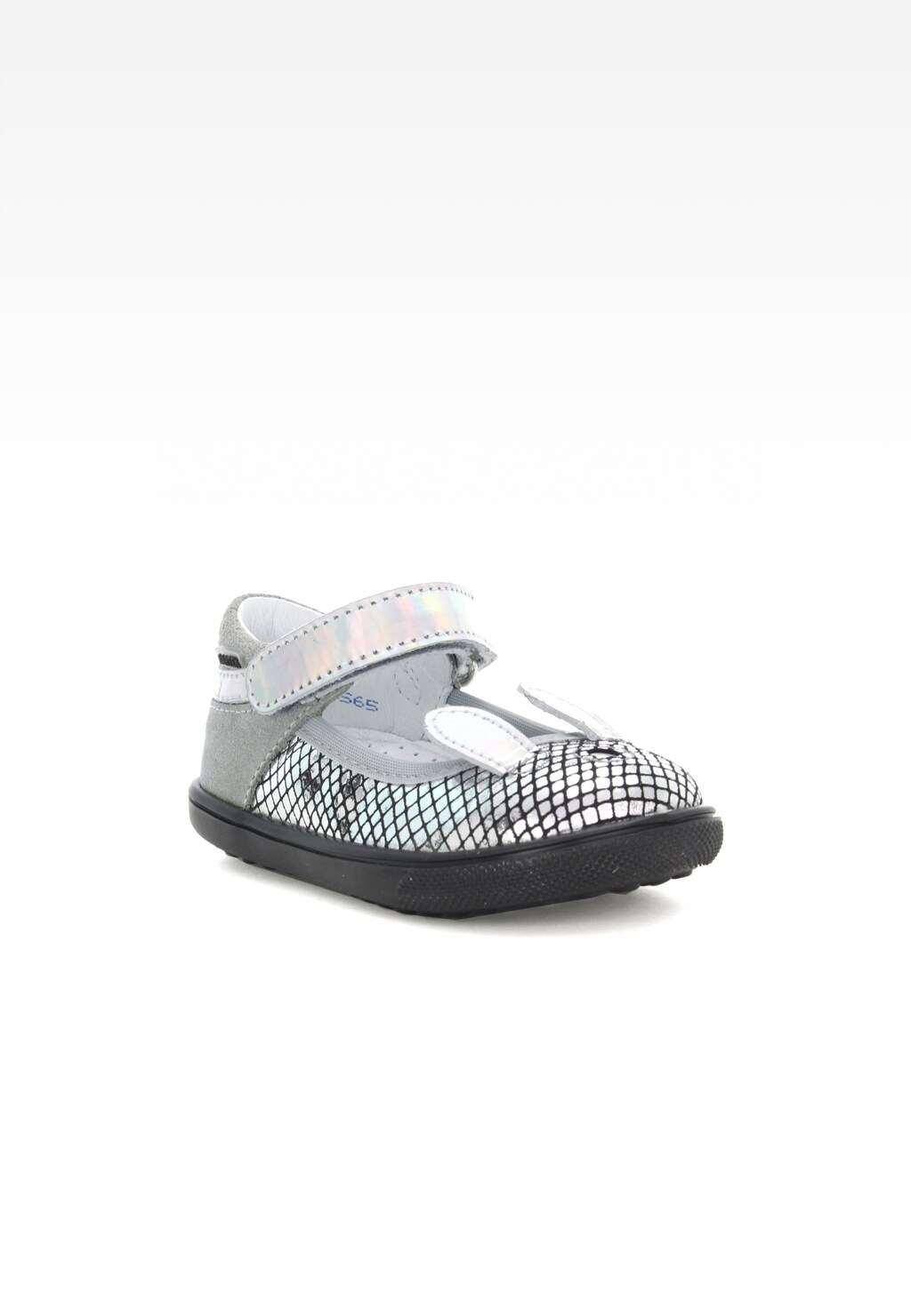 Wizytowe BARTEK W-51908/1R4, dla dziewcząt, srebrno-czarny Widok 2