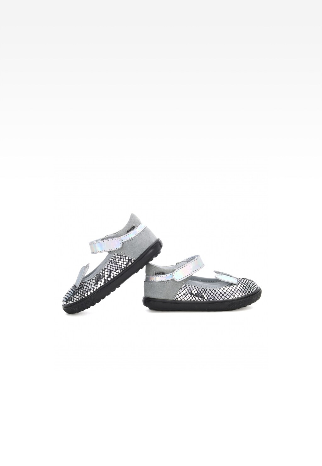 Wizytowe BARTEK W-51908/1R4, dla dziewcząt, srebrno-czarny Widok 6