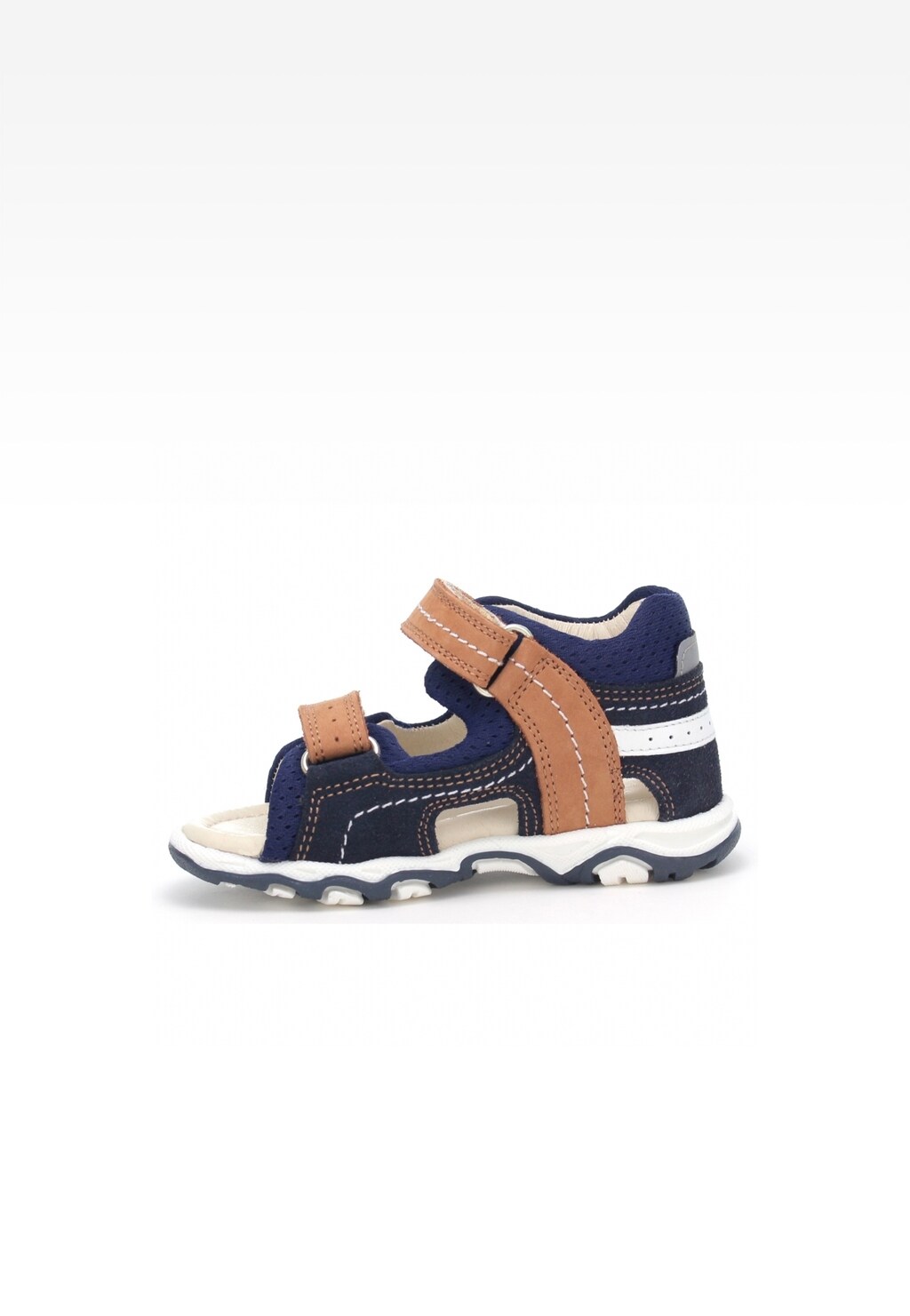 Sandały BARTEK W-11848-5/BAI, dla chłopców, granatowo-brązowy Widok 4