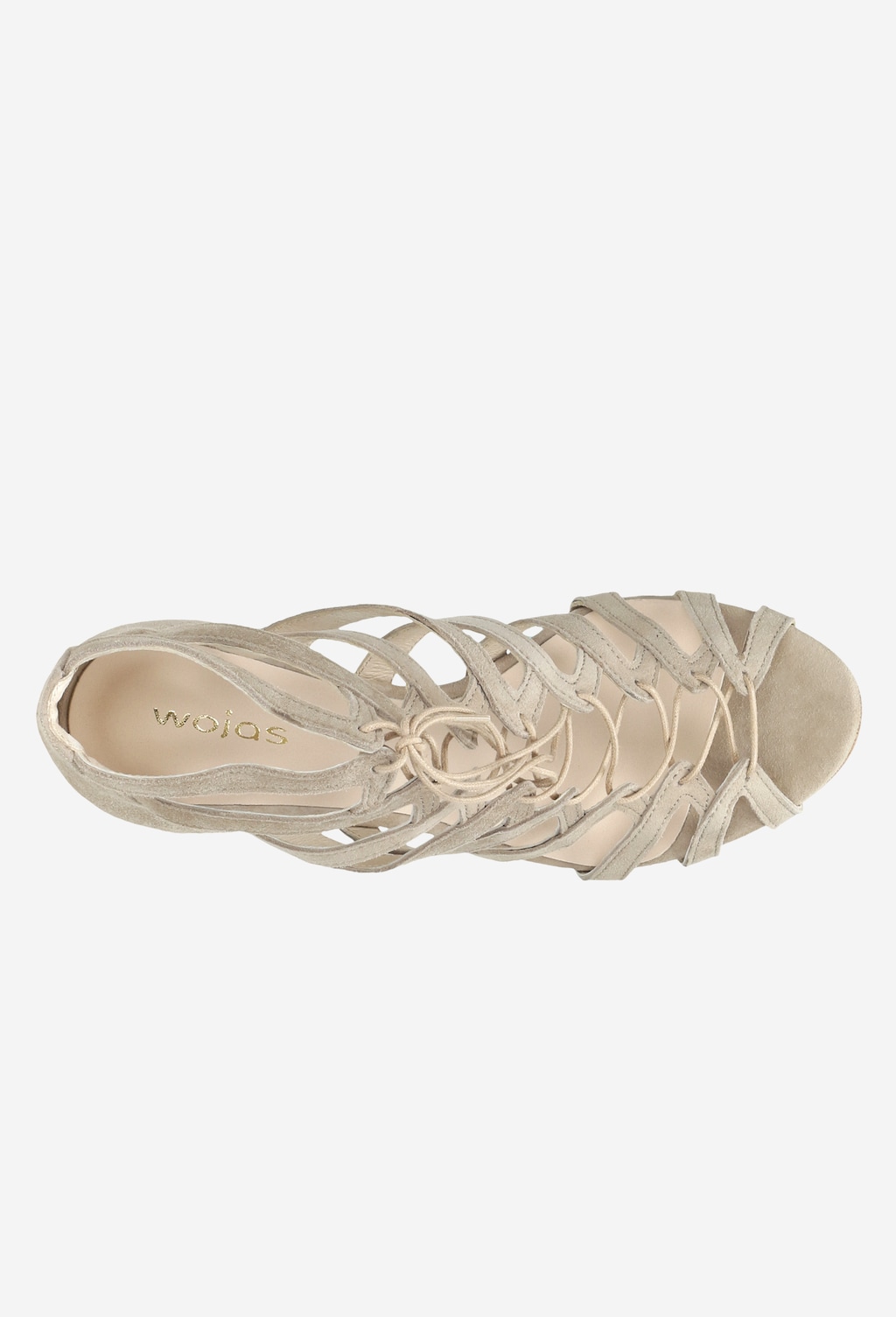 Beżowe sandały damskie 76054-64 Widok 5