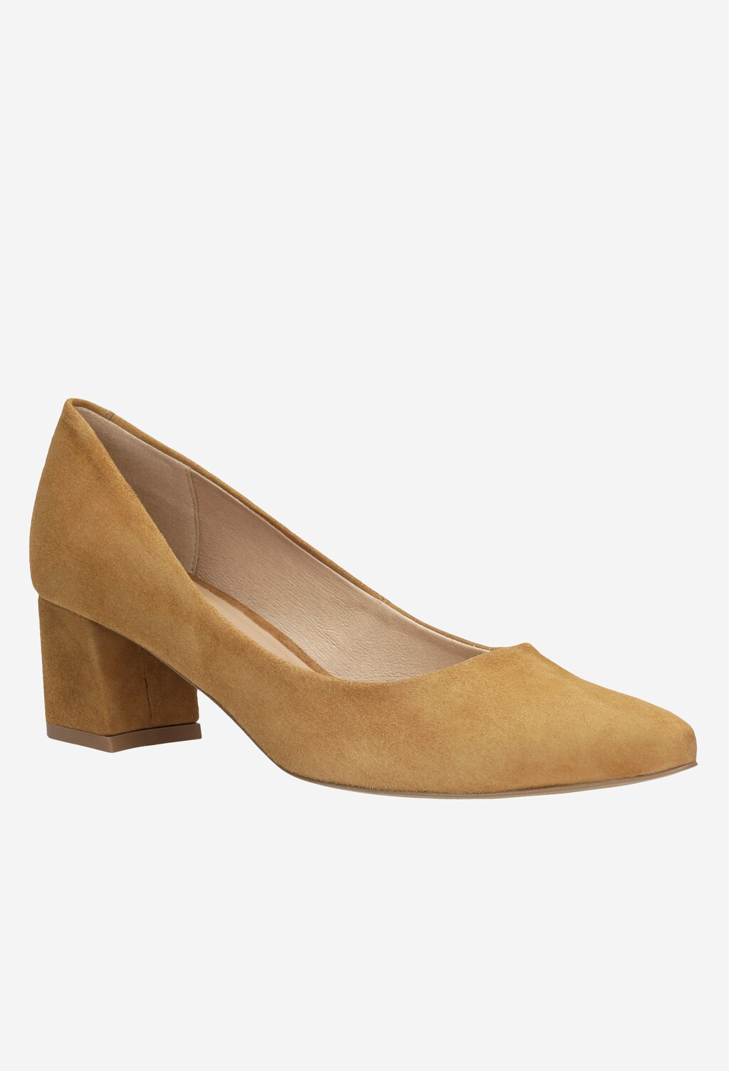 Jasnobrązowe czółenka 8393-63 Widok 3