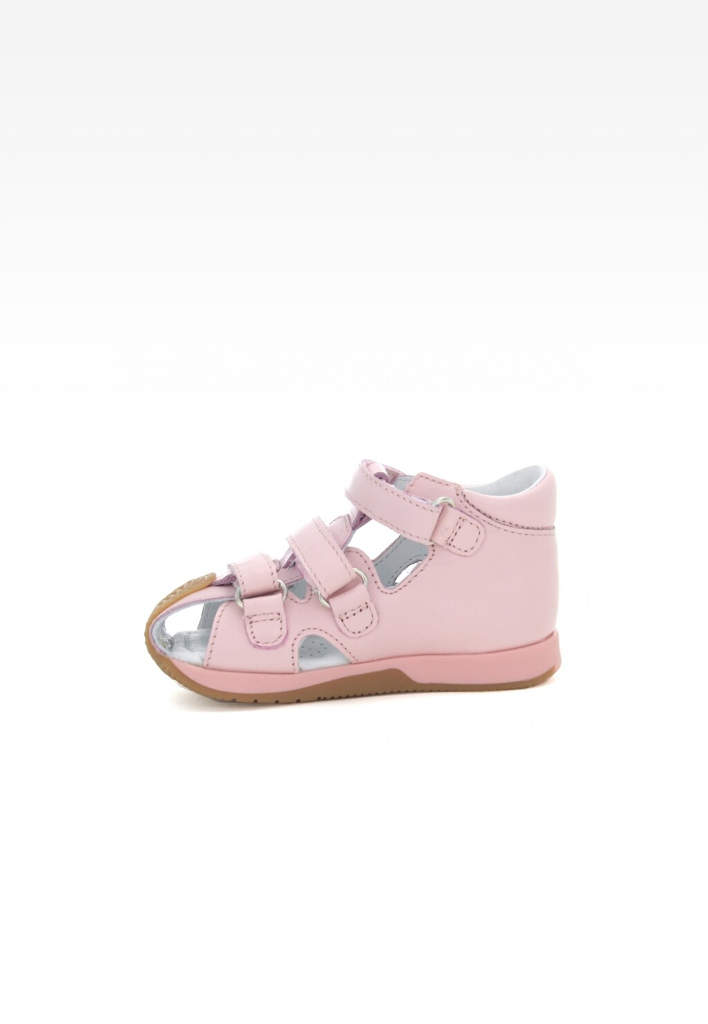 Sandały BARTEK W-81021-5/1FU, dla dziewcząt,  jasno różowy Widok 4