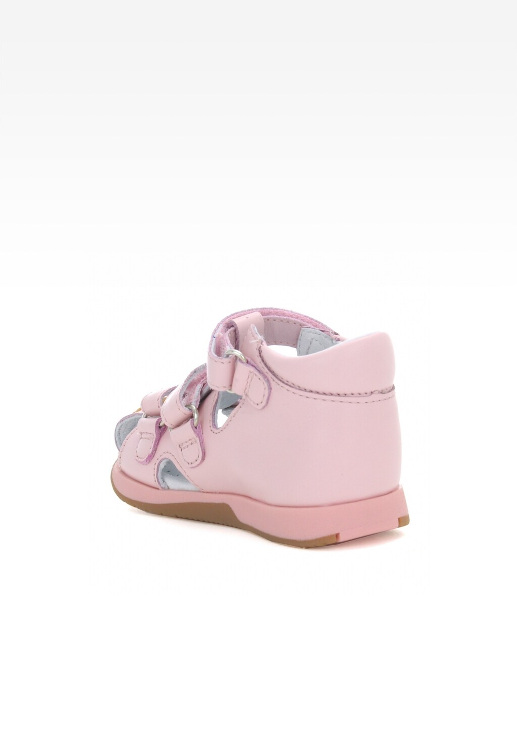 Sandały BARTEK W-81021-5/1FU, dla dziewcząt,  jasno różowy Widok 5
