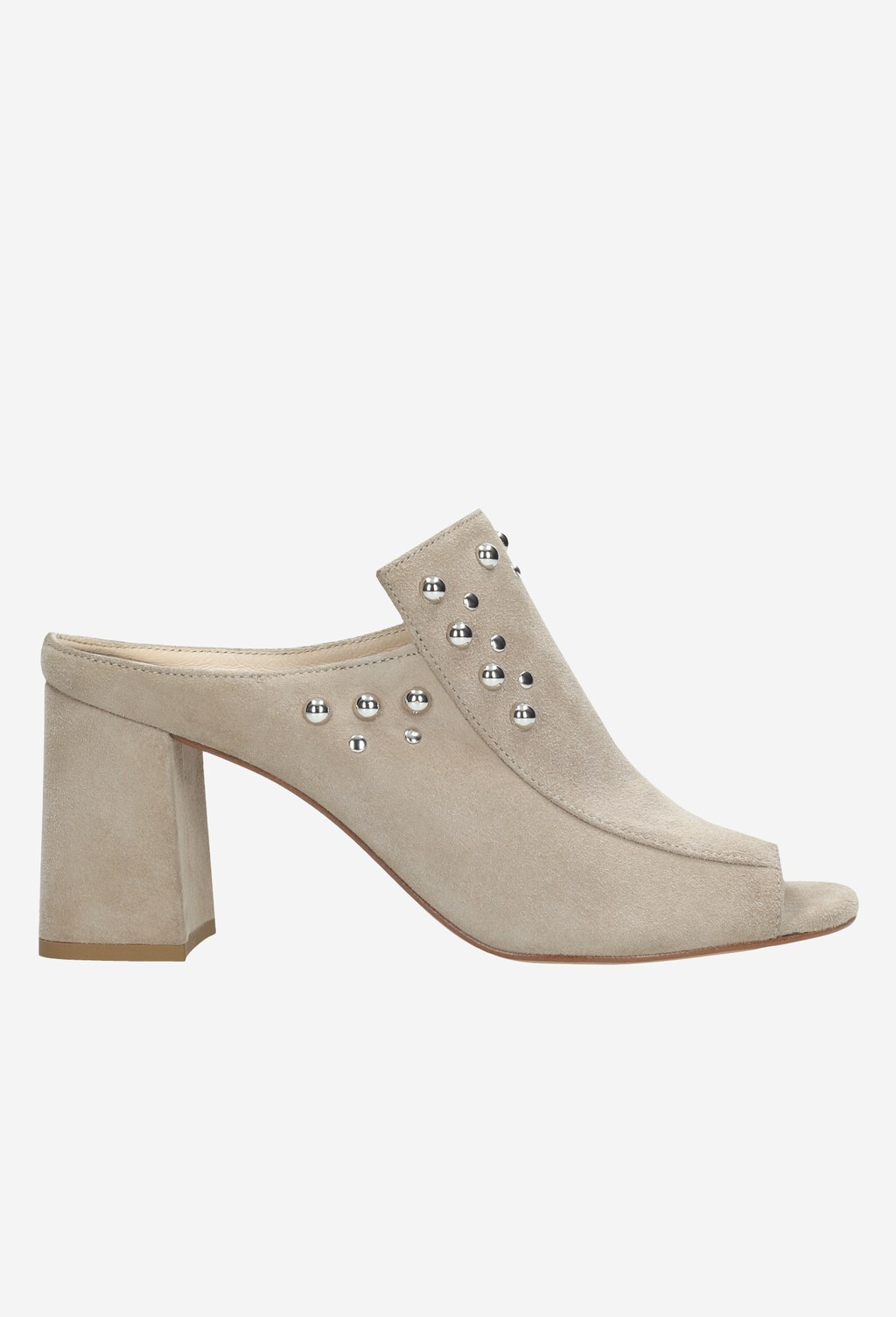 Beżowe klapki damskie 9713-64 Widok 1